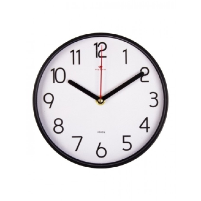 Часы настенные РУБИН Классика 19,5 см в ассортименте (дизайн и цвет по наличию) 2019-111B