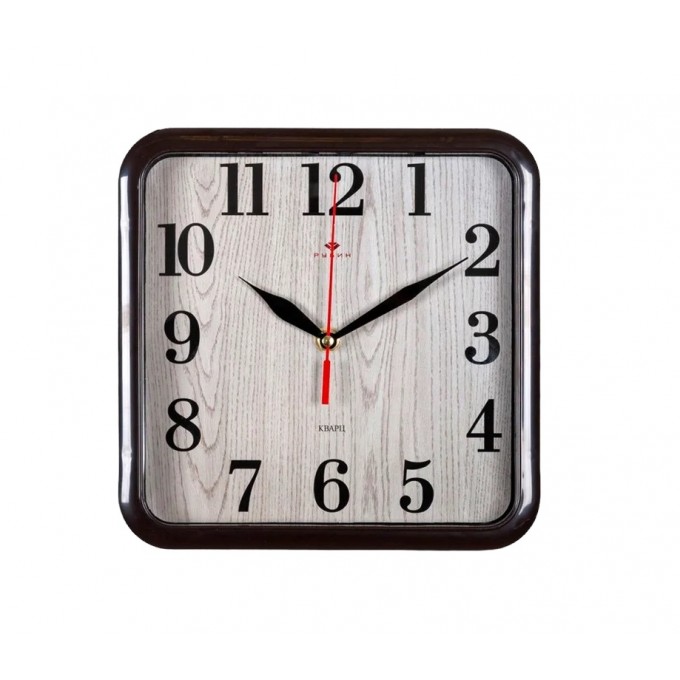 Настенные часы РУБИН Офис в темном стиле, 22 см х 4.2 см 2223-004
