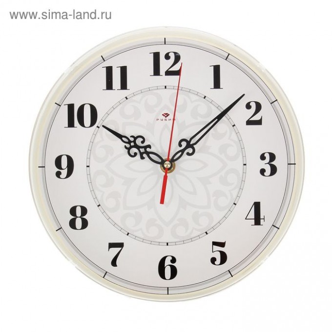 Часы настенные Классика, Рубин, 25 х 25 см 2566689
