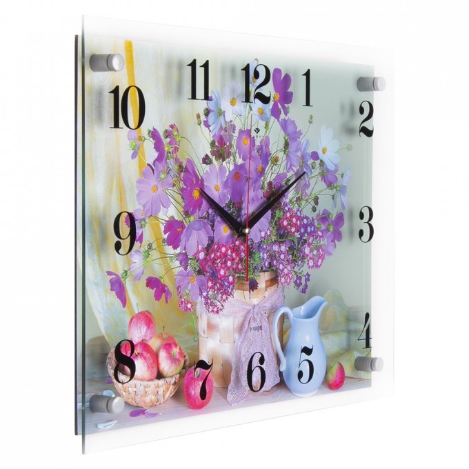 Часы РУБИН Цветочный натюрморт 3545-032