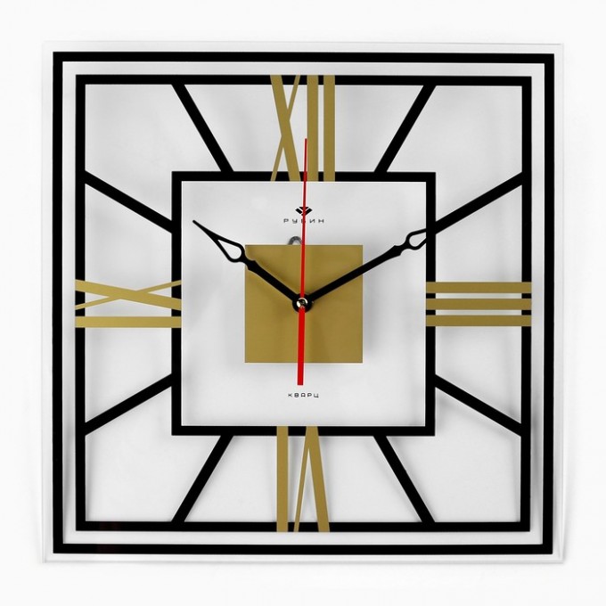 Часы РУБИН Часы настенные, серия: Интерьер, Рим, плавный ход, 35 х 35 см 9767411