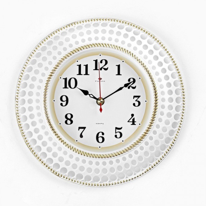 Часы РУБИН Часы настенные, серия: Классика, плавный ход, d-29 см 9767415