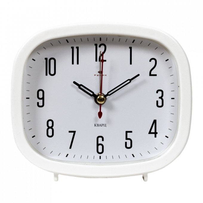 Часы РУБИН кварц, корпус белый "Классика" В5-003 B5-003